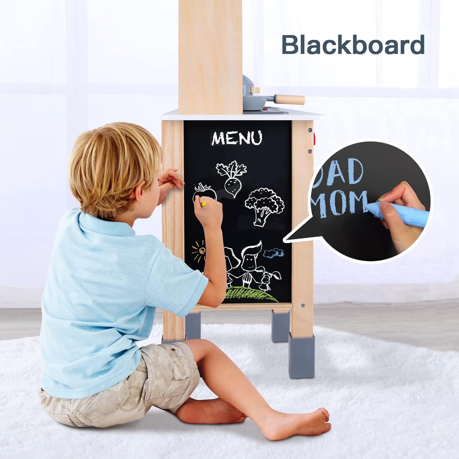 wk003 Kids Kitchen Playset