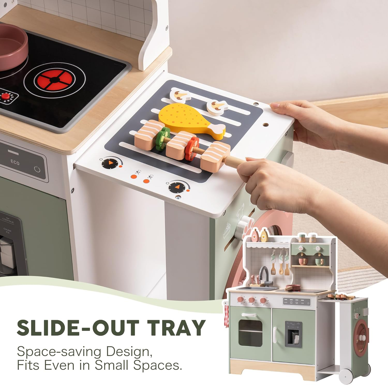 wk005 Play Kitchen Set