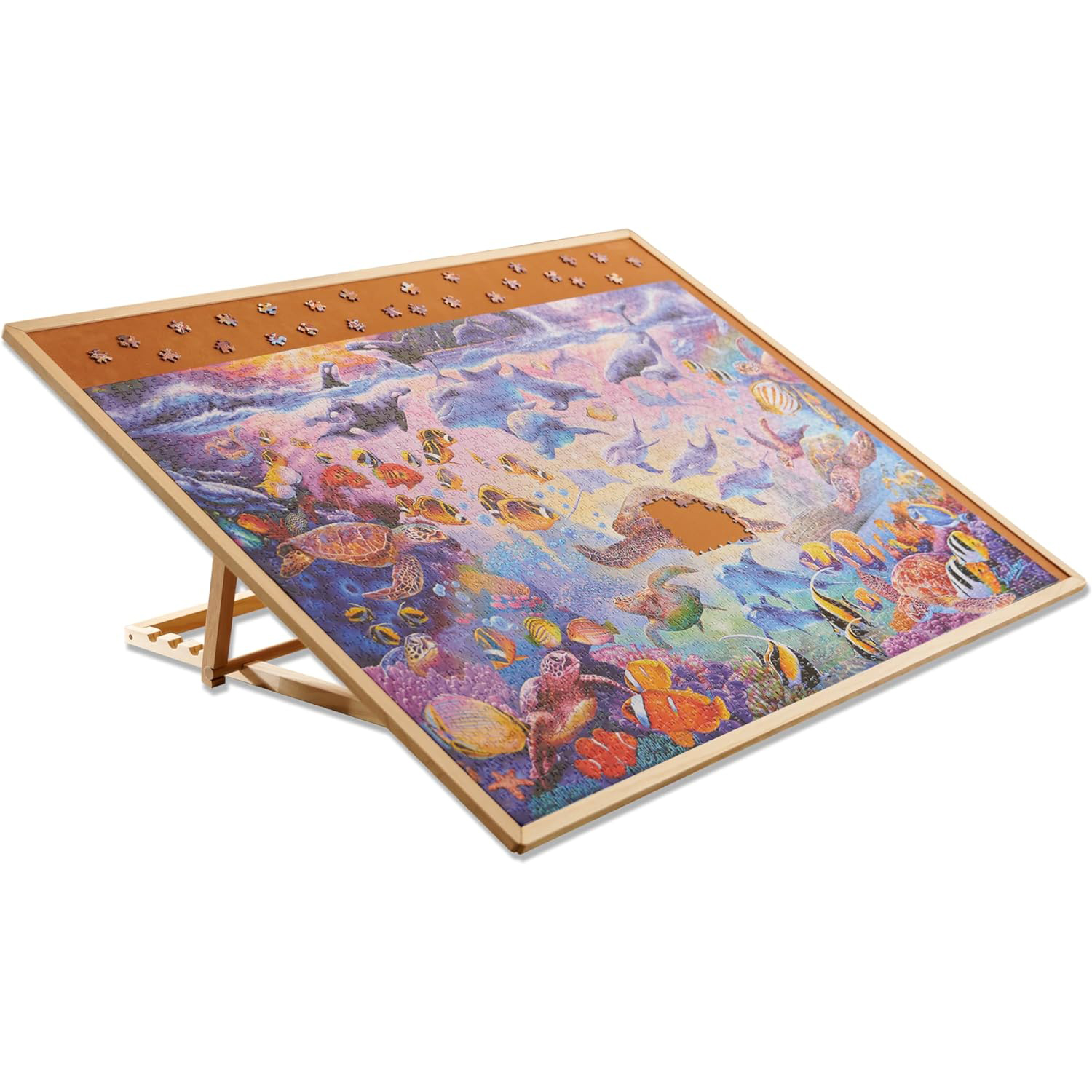 PT008 Fully Assembled Puzzle Easel