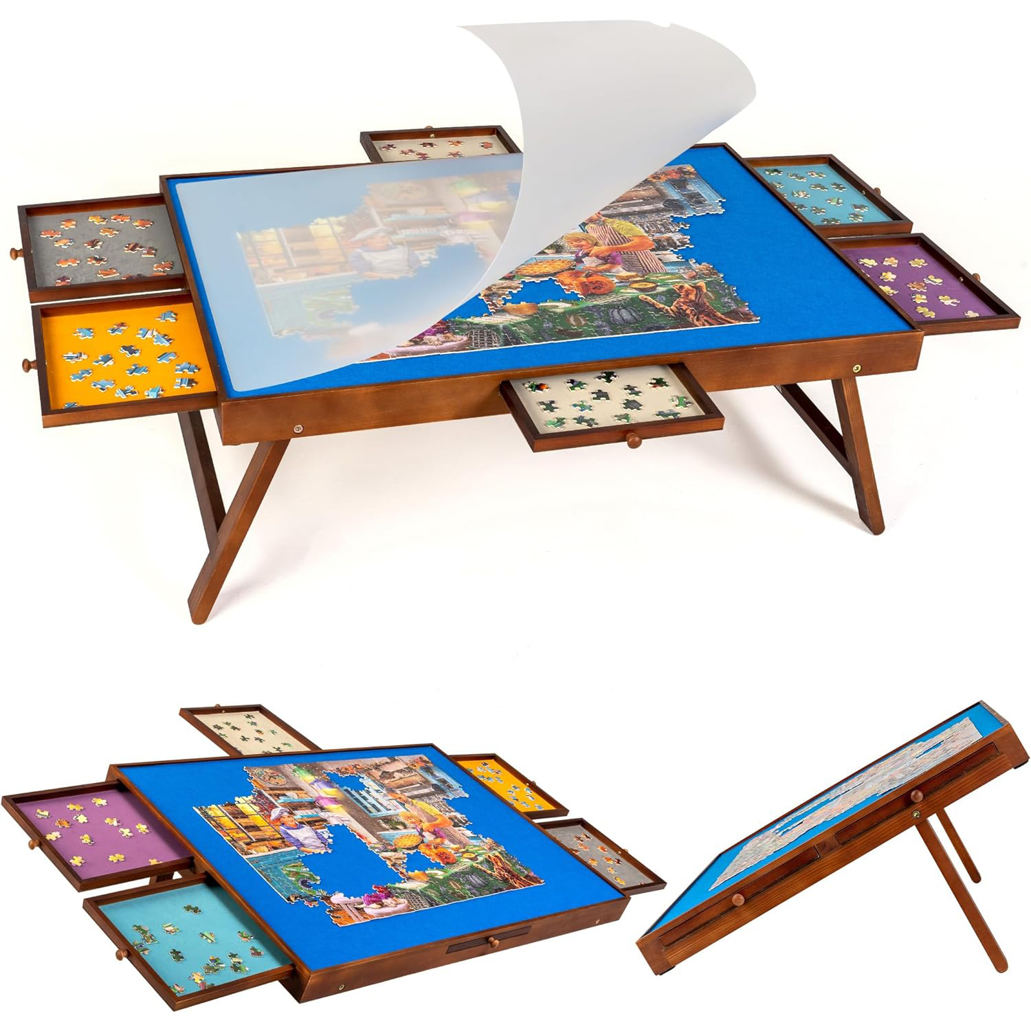 PT009  Jigsaw Puzzle Table 
