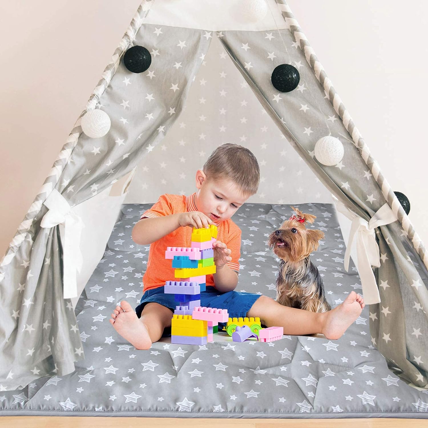PR004 Teepee Play Tent Mat