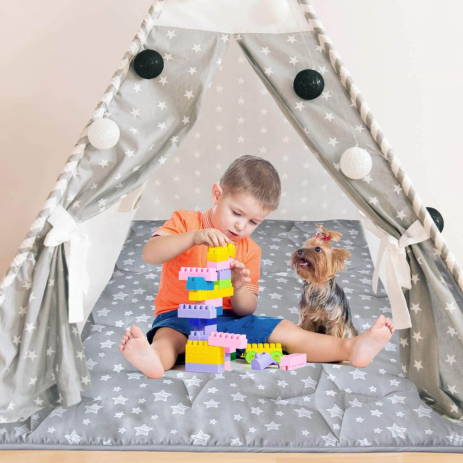PR004 Teepee Play Tent Mat