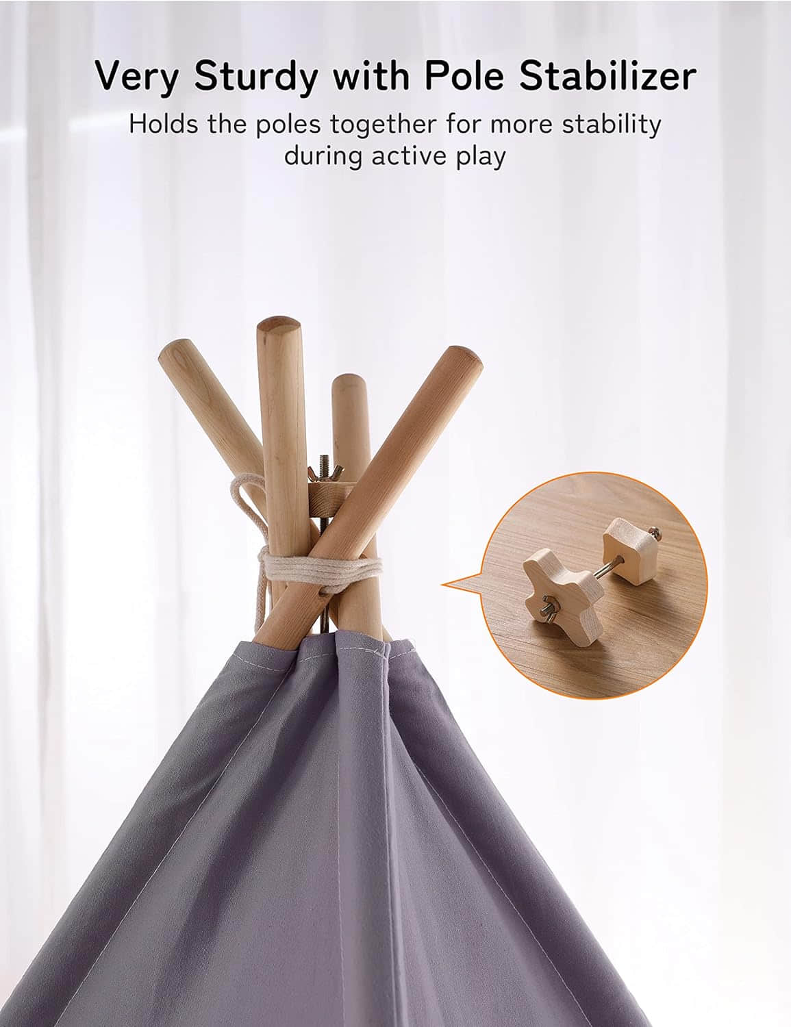 PR003 Kids Teepee Tent