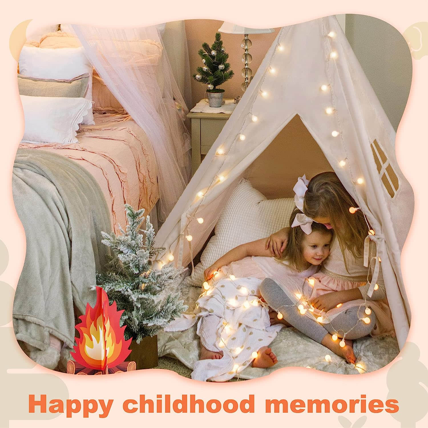 PR002  Kids Teepee Tent