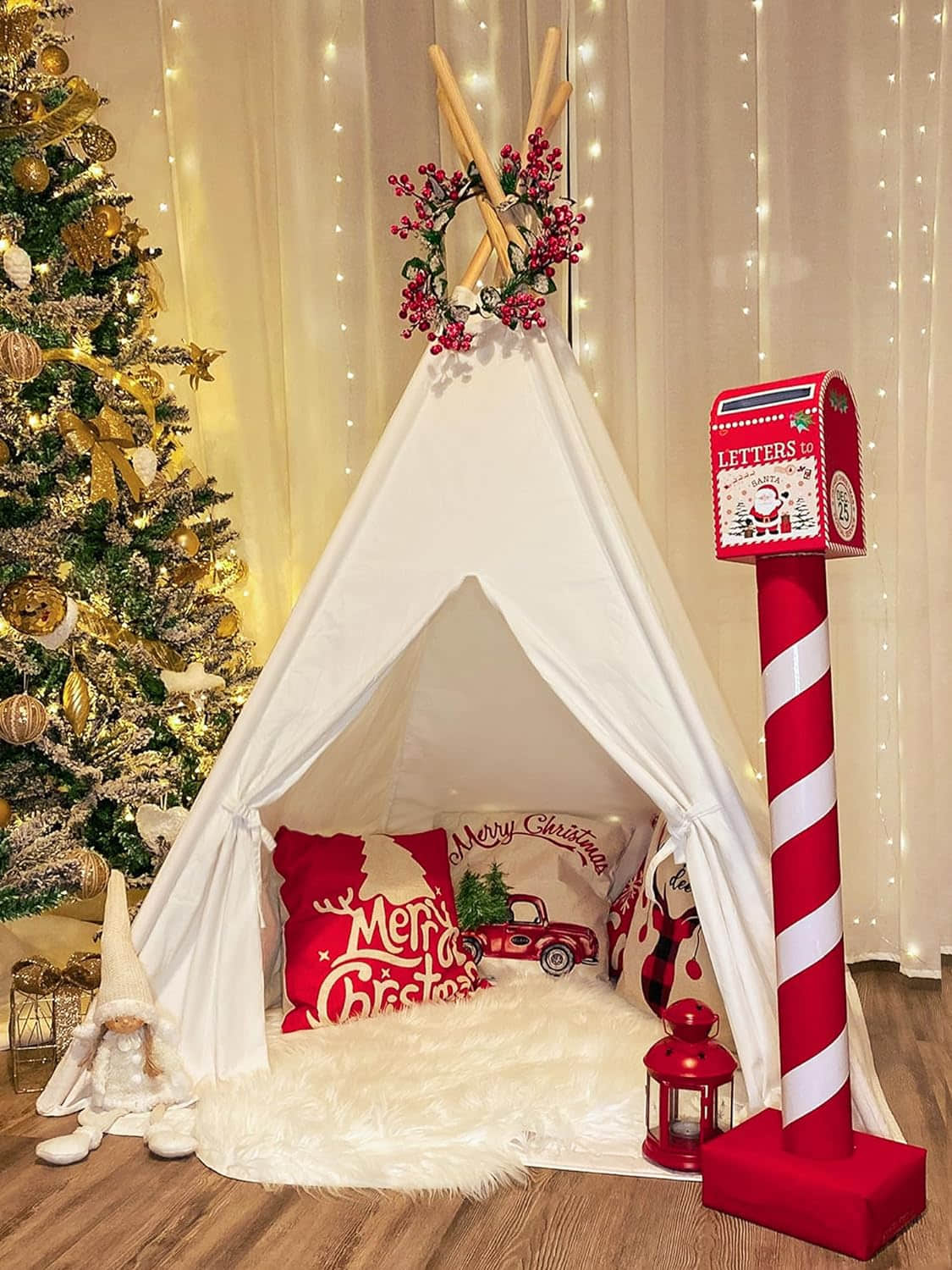 PR002  Kids Teepee Tent