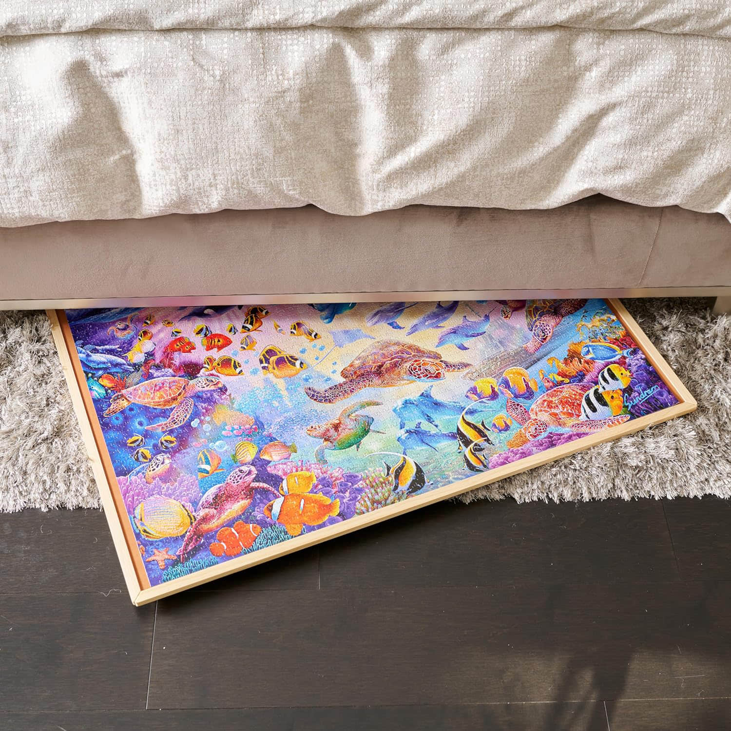 PT008 Fully Assembled Puzzle Easel