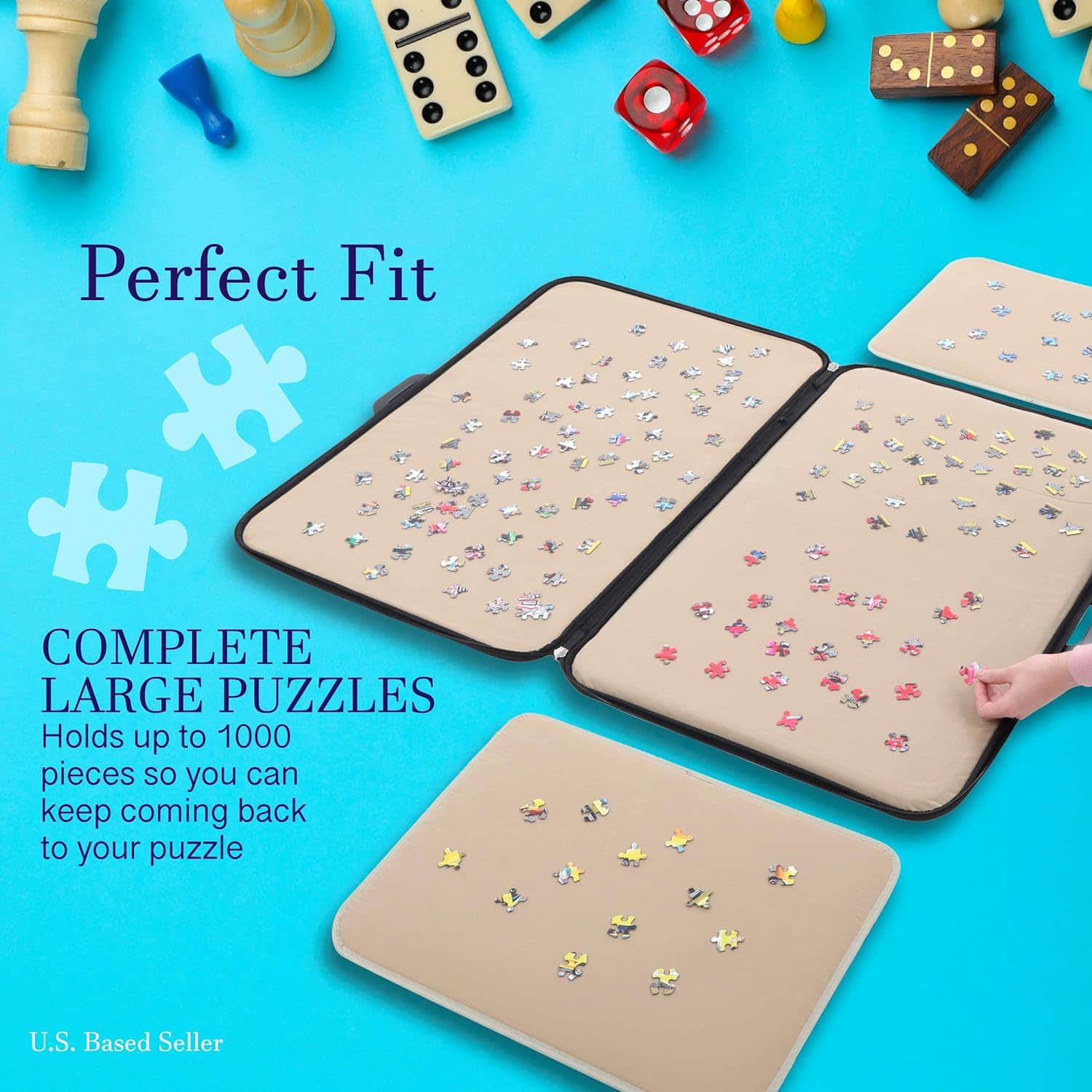 PT011 Large Portable Puzzle Table