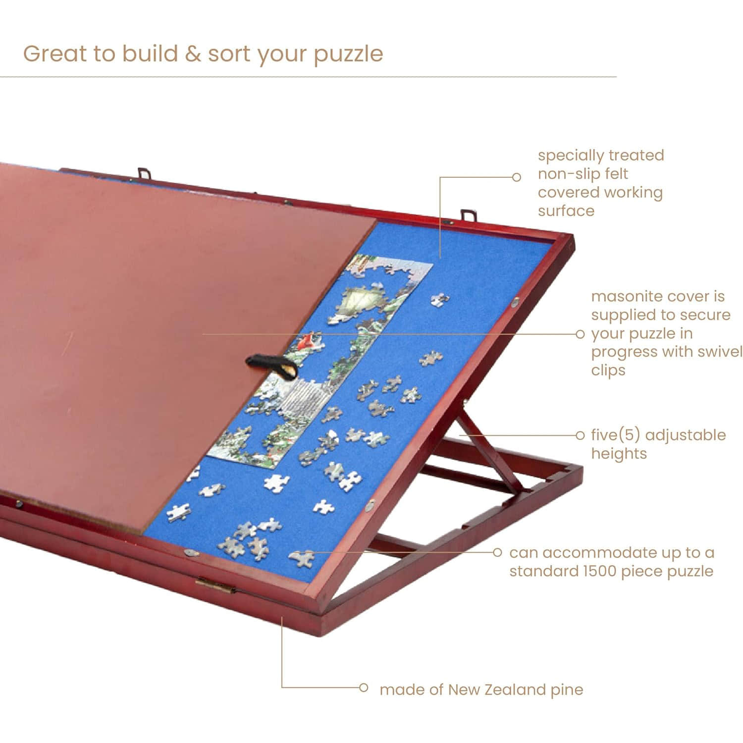 PT006 Puzzle Expert Tabletop Easel