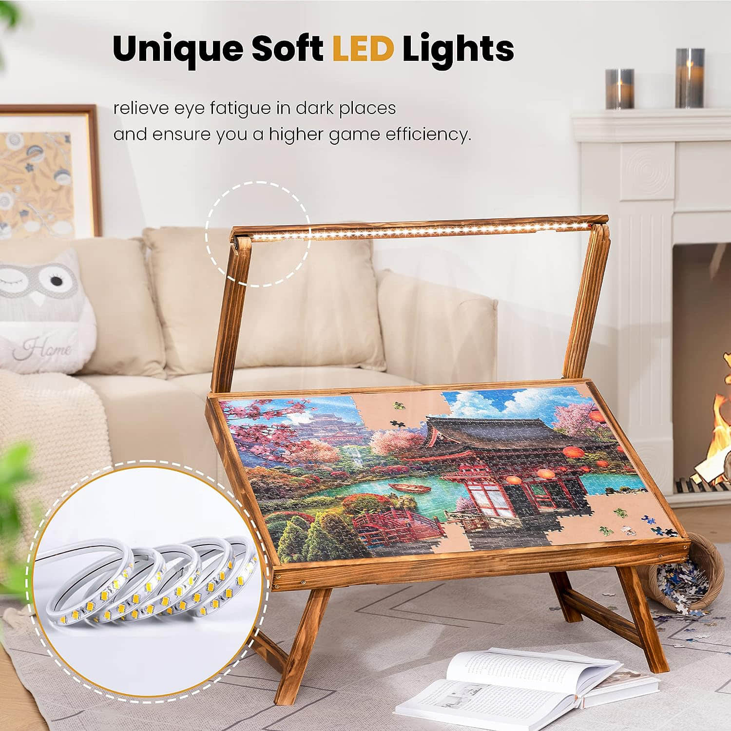 PT003 Jigsaw Puzzle Table 