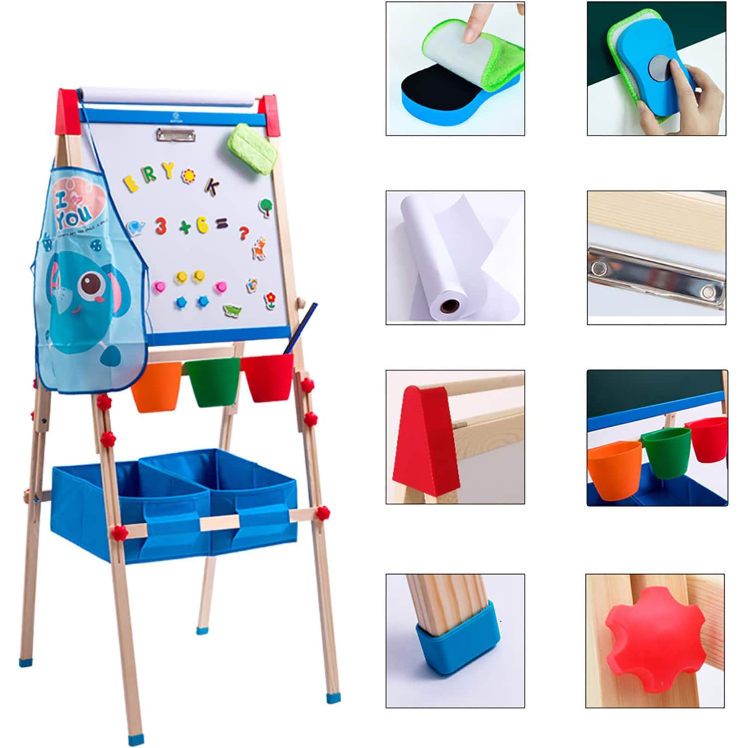 we002 Kid's Art Easel 