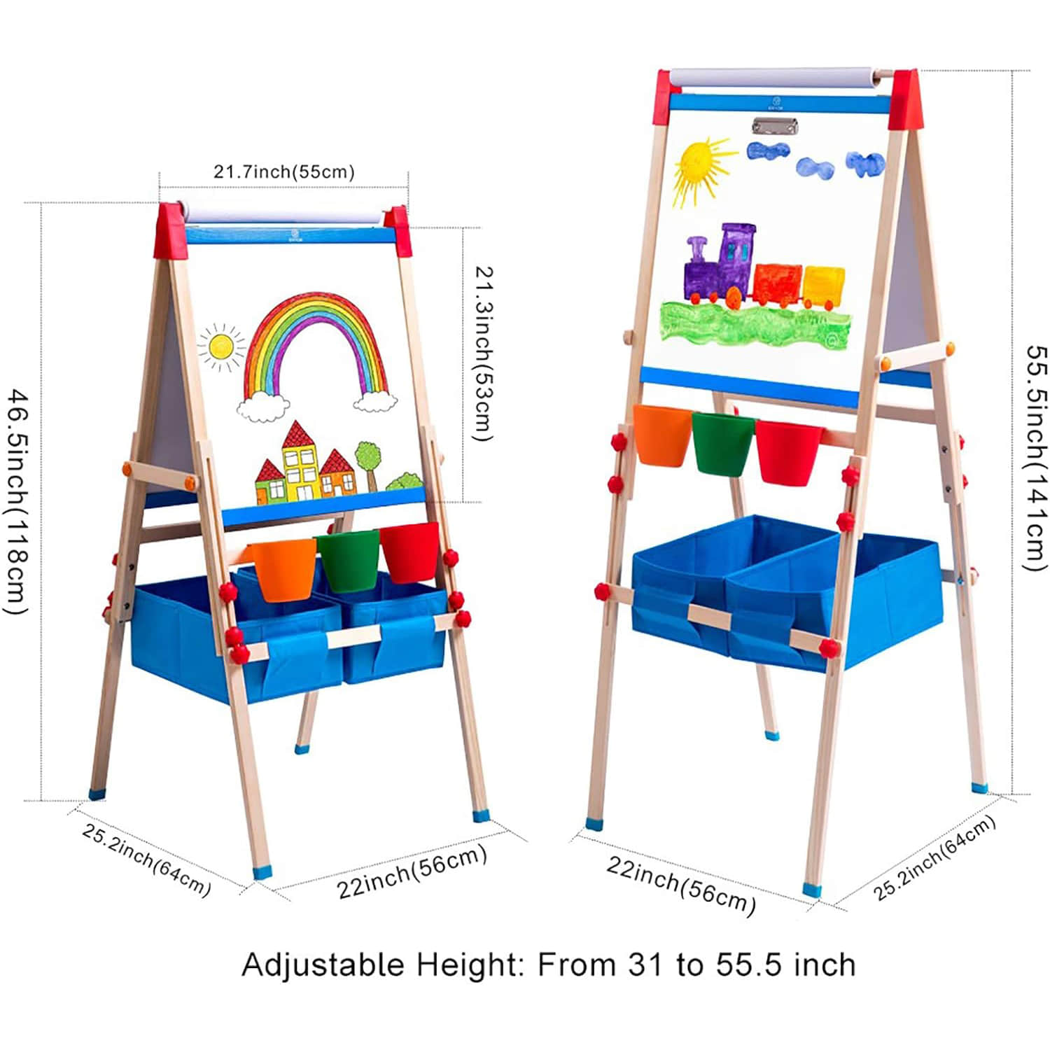 we002 Kid's Art Easel 