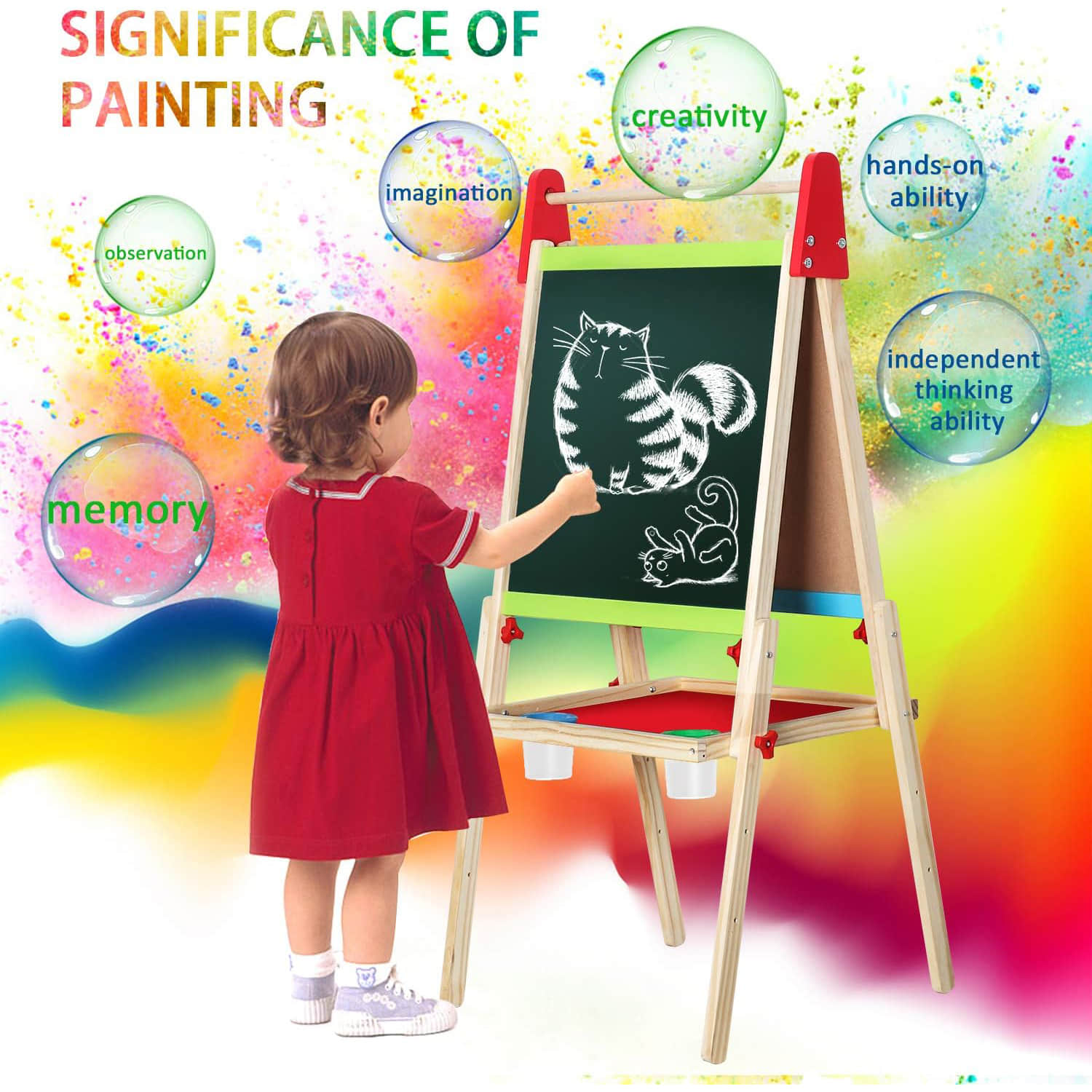 we001 Easel for Kids