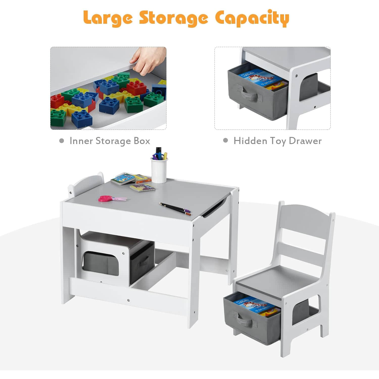 wf014 Kids Table and Chair Set