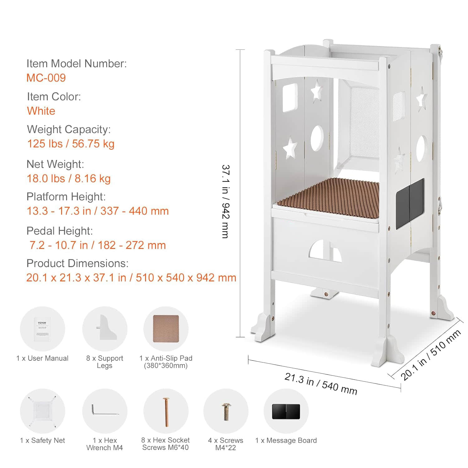 wf007 Tower Step Stool