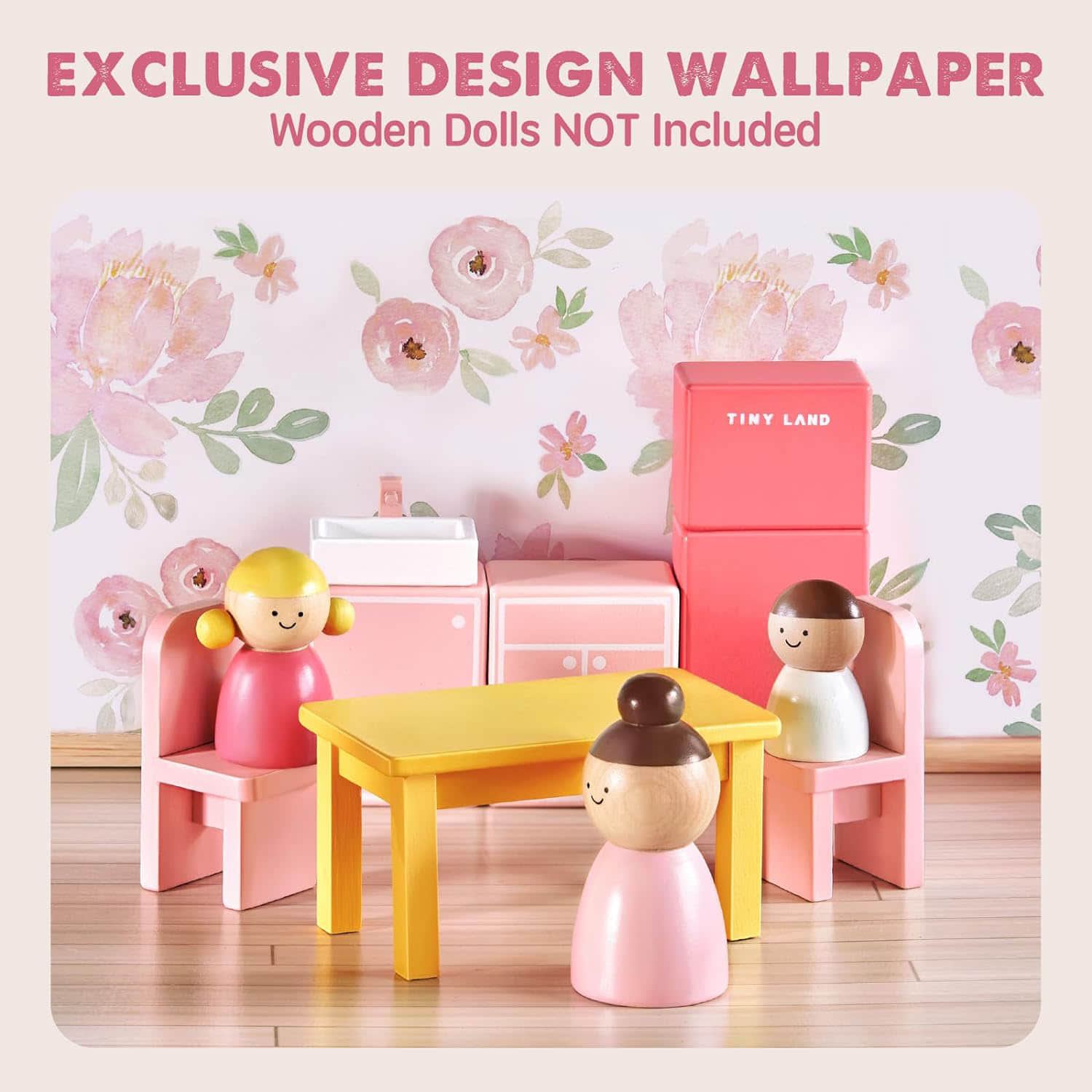 dh007 Wooden Dollhouse