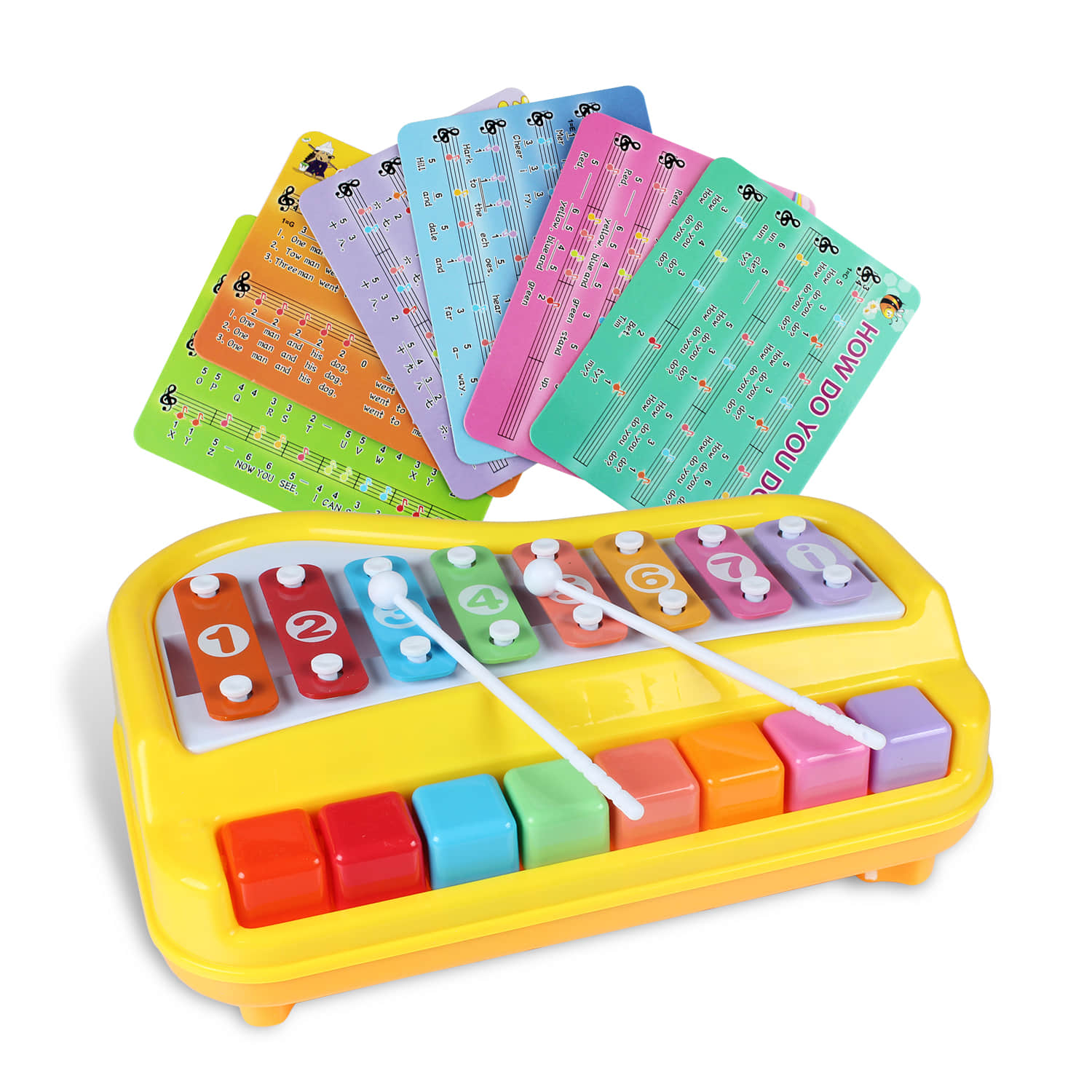 8-Key Xylophone Toy
